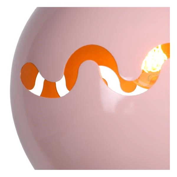 Lucide CORENTIN - Hanglamp Kinderkamer - Ø 28 cm - 1xE27 - Roze - detail 4
